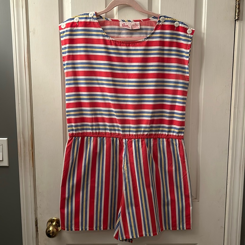 Vintage 80s Romper